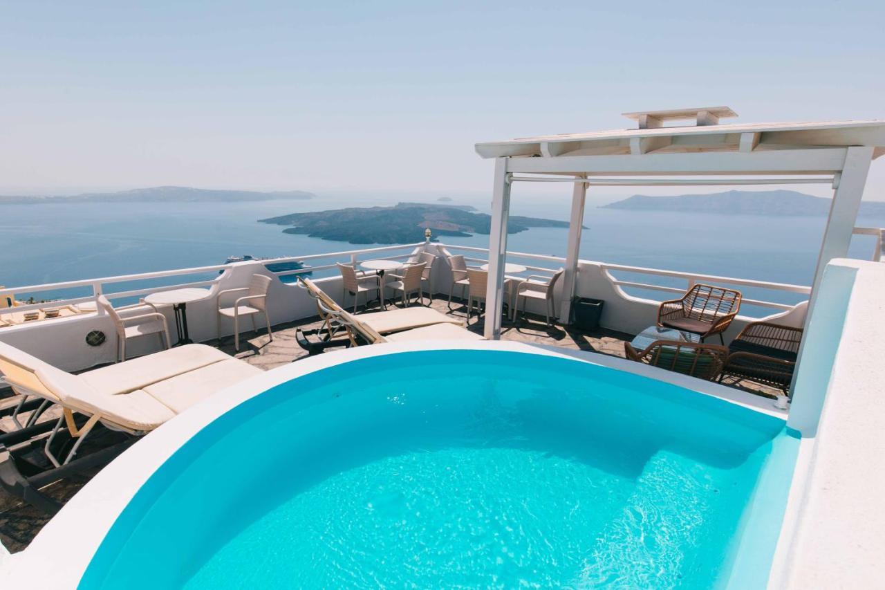 Kafieris View Apart otel Firostefani Dış mekan fotoğraf