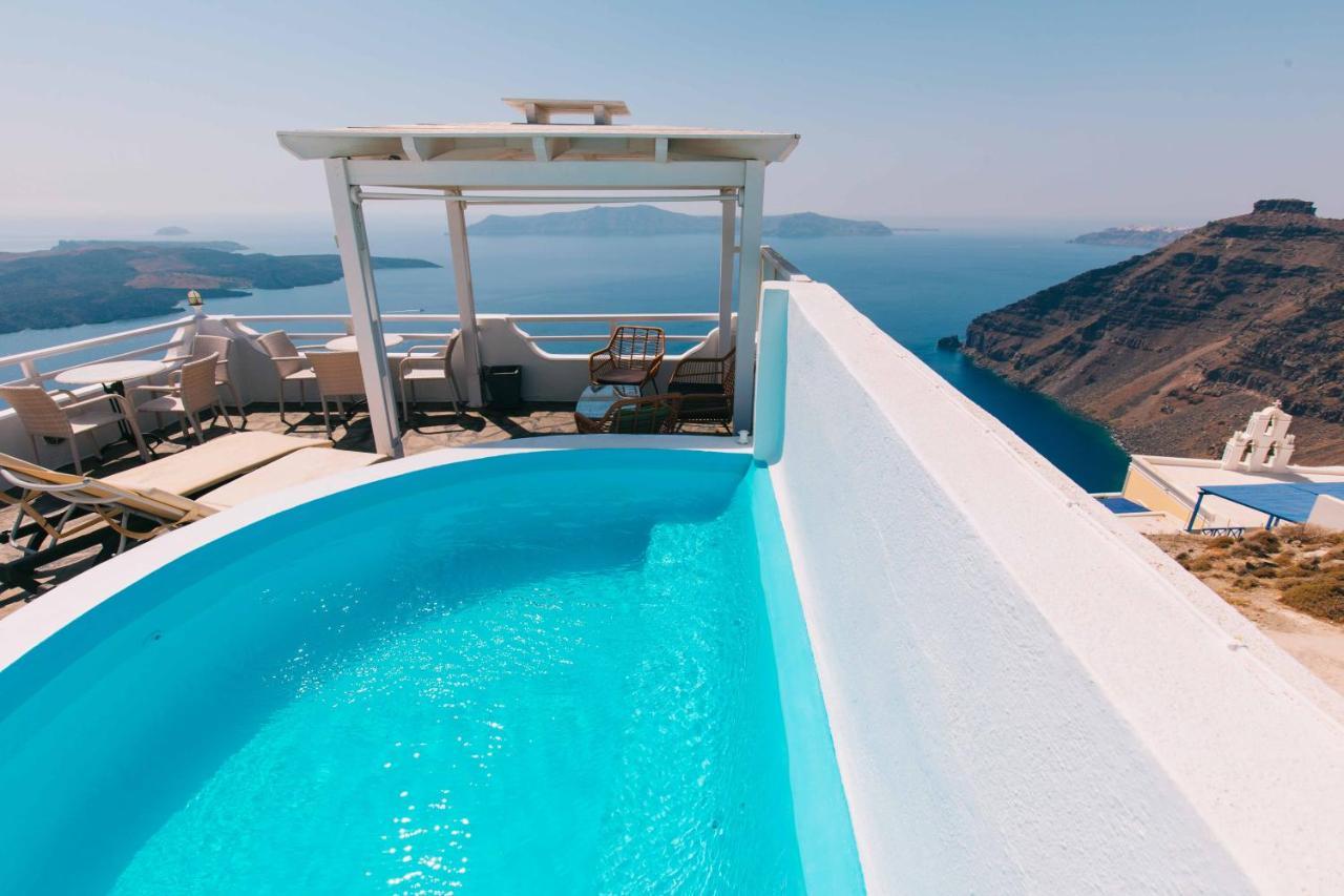 Kafieris View Apart otel Firostefani Dış mekan fotoğraf