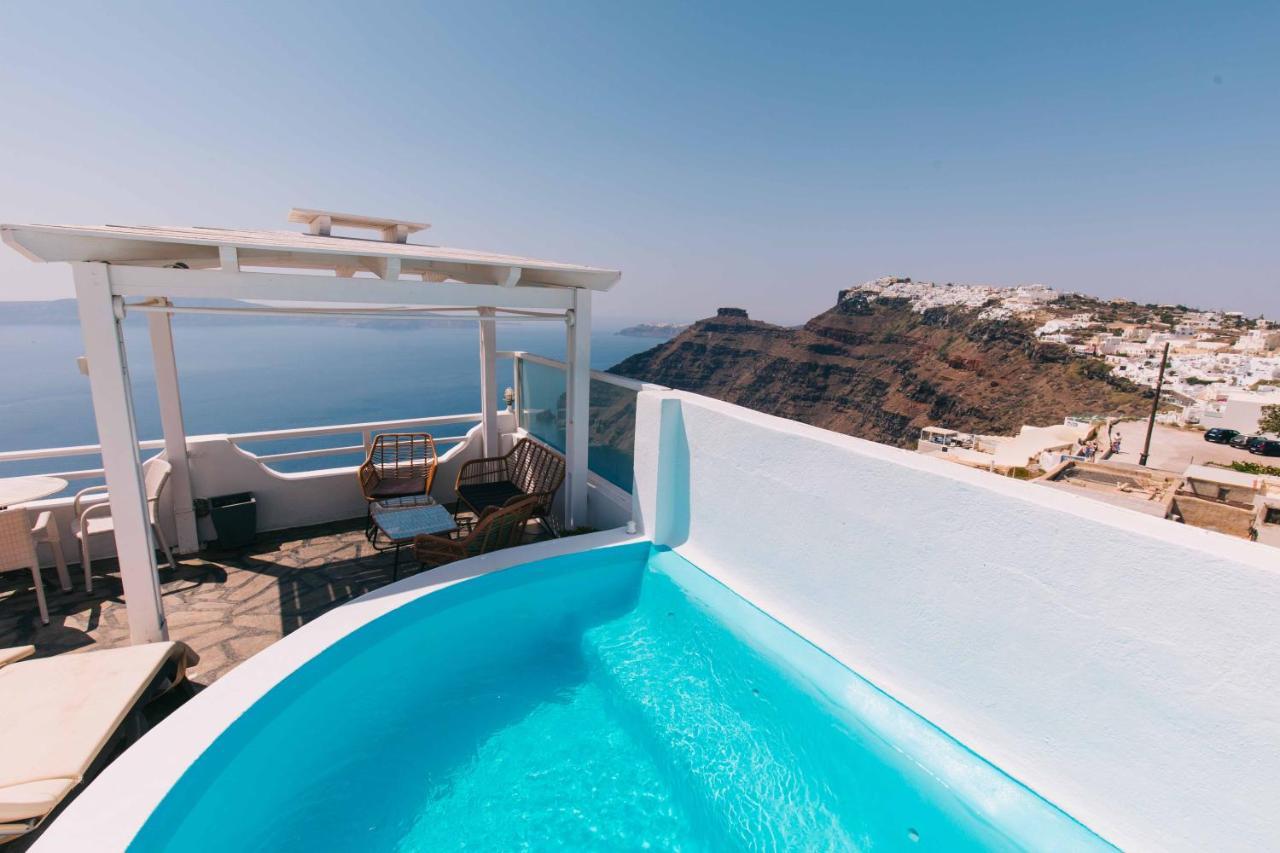 Kafieris View Apart otel Firostefani Dış mekan fotoğraf