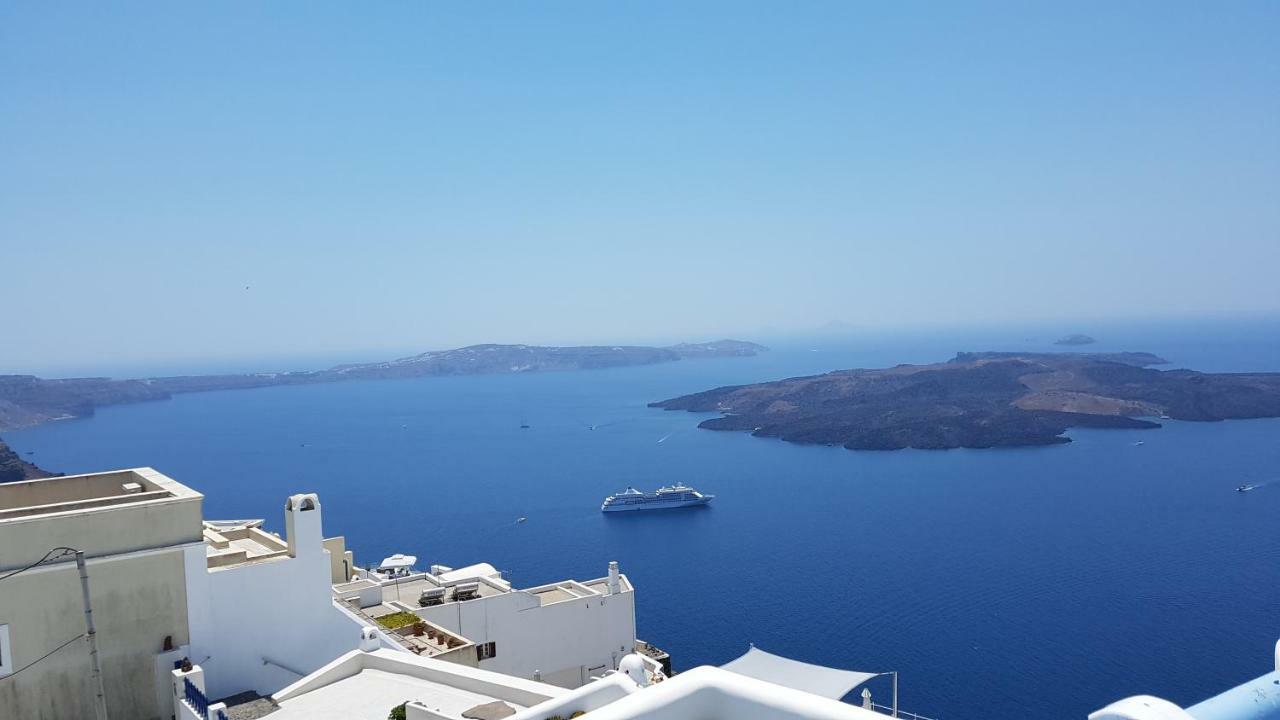 Kafieris View Apart otel Firostefani Dış mekan fotoğraf