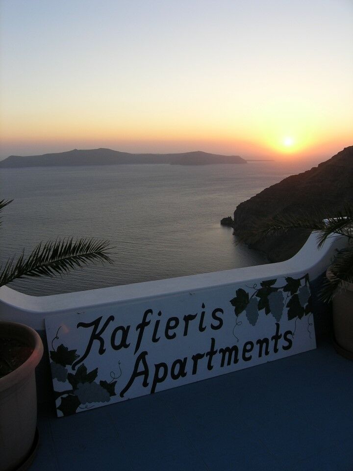 Kafieris View Apart otel Firostefani Dış mekan fotoğraf